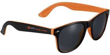 Солнцезащитные очки Sun Ray, цвет оранжевый, сплошной черный - 10050004- Фото №2