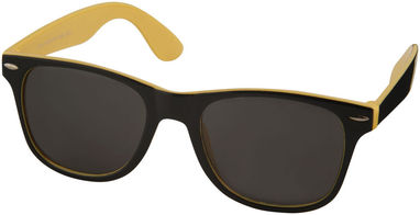 Солнцезащитные очки Sun Ray, цвет желтый, сплошной черный - 10050005- Фото №1