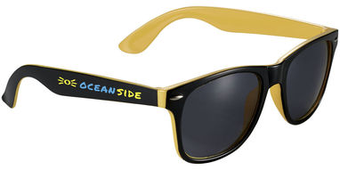 Солнцезащитные очки Sun Ray, цвет желтый, сплошной черный - 10050005- Фото №2