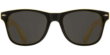 Солнцезащитные очки Sun Ray, цвет желтый, сплошной черный - 10050005- Фото №3