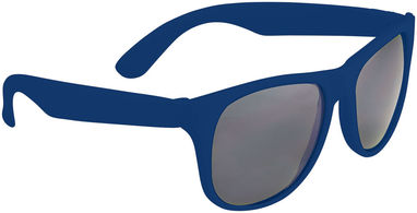 Солнцезащитные очки Retro - сплошные, цвет ярко-синий - 10050101- Фото №4
