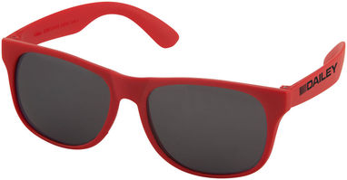 Солнцезащитные очки Retro - сплошные, цвет красный - 10050102- Фото №2