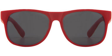 Солнцезащитные очки Retro - сплошные, цвет красный - 10050102- Фото №3