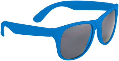 Солнцезащитные очки Retro - сплошные, цвет ярко-синий - 10050106- Фото №4