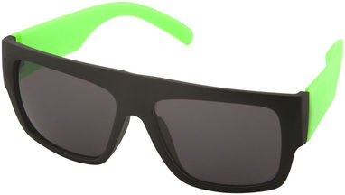Сонцезахисні окуляри Ocean, колір лайм, суцільний чорний - 10050303- Фото №1