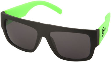 Сонцезахисні окуляри Ocean, колір лайм, суцільний чорний - 10050303- Фото №2