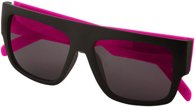 Сонцезахисні окуляри Ocean, колір фуксія, суцільний чорний - 10050305- Фото №4