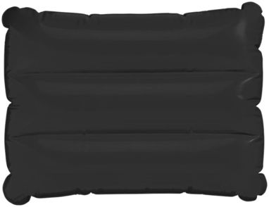Надувная подушка Wave, цвет сплошной черный - 10050500- Фото №3
