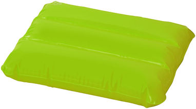 Надувна подушка Wave, колір лайм - 10050504- Фото №1