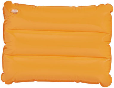 Надувная подушка Wave, цвет оранжевый - 10050505- Фото №2