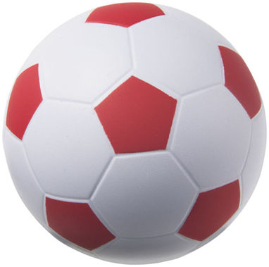 Антистрес в формі футбольного м'яча, колір білий, червоний - 10209901- Фото №4