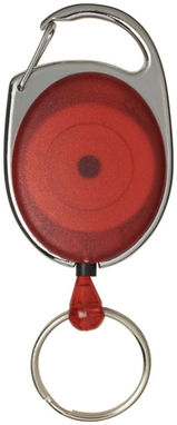 Роллер-кліп з брелоком Gerlos, колір червоний - 10210404- Фото №3