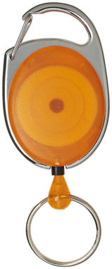 Роллер-кліп з брелоком Gerlos, колір оранжевий - 10210405- Фото №3