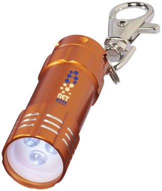 Брелок-фонарик Astro, цвет оранжевый - 10418005- Фото №2