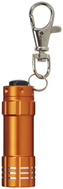 Брелок-ліхтарик Astro, колір оранжевий - 10418005- Фото №3