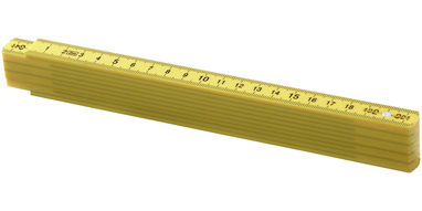 Складана лінійка  2 м, колір жовтий - 10418601- Фото №3