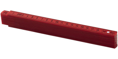 Складана лінійка  2 м, колір червоний - 10418602- Фото №3