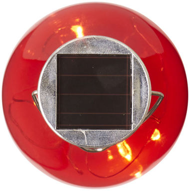 Солнечный диодный фонарь Surya, цвет красный - 10450002- Фото №4