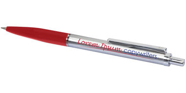 Ручка шариковая Dot, цвет красный - 10703503- Фото №2