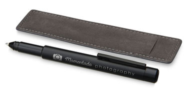 Флешка-ручка шариковая OTG, цвет сплошной черный  размер 8GB - 10704500- Фото №2
