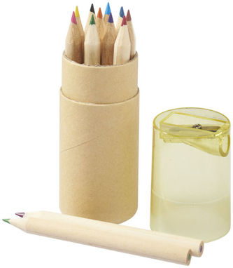 Набір з 12-ти олівців, колір жовтий - 10706802- Фото №1