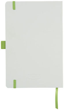 Кольоровий блокнот Melya, колір білий - 10708103- Фото №4