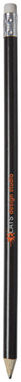 Карандаш Alegra с цветным корпусом., цвет сплошной черный - 10709801- Фото №2