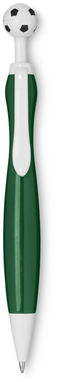 Шариковая ручка Naples football, цвет зеленый - 10710204- Фото №1
