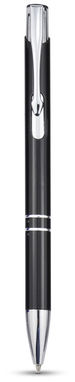 Кулькова ручка Moneta, колір суцільний чорний - 10710500- Фото №3