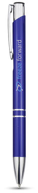 Кулькова ручка Moneta, колір яскраво-синій - 10710504- Фото №2