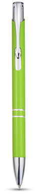 Кулькова ручка Moneta, колір лайм - 10710506- Фото №1