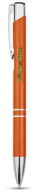 Кулькова ручка Moneta, колір оранжевий - 10710508- Фото №2