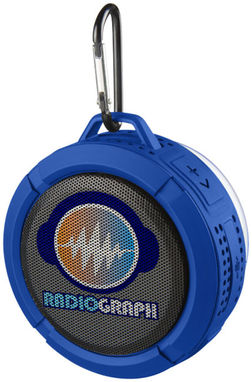 Динамик Splash с Bluetooth , цвет ярко-синий - 10831001- Фото №2