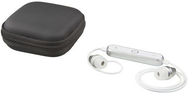 Навушники Shiny Bluetooth, колір білий, срібний - 10831600- Фото №1
