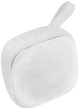 Портативный тканевый динамик с Bluetooth, цвет белый - 10831700- Фото №5