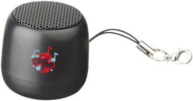 Динамік Clip Mini Bluetooth, колір суцільний чорний - 10831900- Фото №2