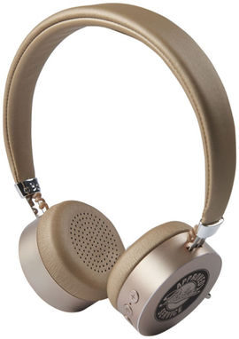 Металеві навушники Millennial з Bluetooth, колір золотий - 10832200- Фото №2