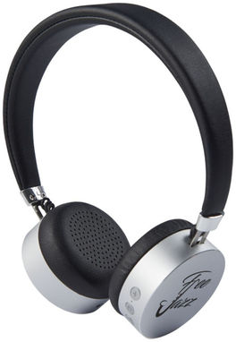 Металеві навушники Millennial з Bluetooth, колір срібний - 10832201- Фото №2