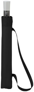 Парасолька двосекційна Pinwhee 23'', колір сірий, суцільний чорний - 10912800- Фото №3