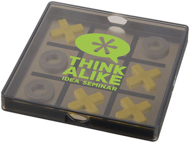 Магнитная игра Winnit tic tac toe, цвет сплошной черный, прозрачный - 11005500- Фото №2
