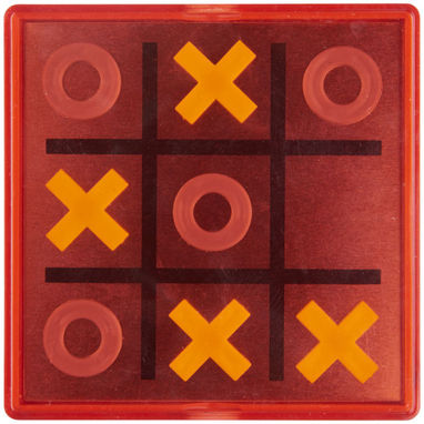 Магнитная игра Winnit tic tac toe, цвет красный прозрачный - 11005502- Фото №3