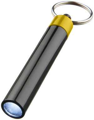Брелок-ліхтарик Retro, колір жовтий - 11811206- Фото №1