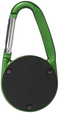 Ліхтарик з карабіном The Eye, колір зелений - 11811304- Фото №4