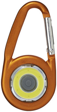 Ліхтарик з карабіном The Eye, колір оранжевий - 11811305- Фото №3
