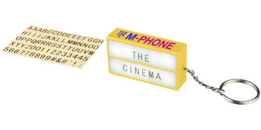 Брелок - ліхтарик Cinema, колір жовтий - 11811405- Фото №2