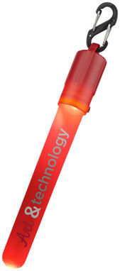 Ліхтар Fluo з кліпом, колір червоний - 11811502- Фото №3