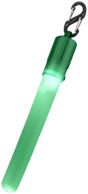 Фонарь Fluo с клипом, цвет зеленый - 11811503- Фото №1