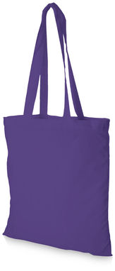 Бавовняна сумка Madras, колір лавандовий - 12018110- Фото №1