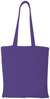 Хлопковая сумка Madras, цвет лавандовый - 12018110- Фото №3