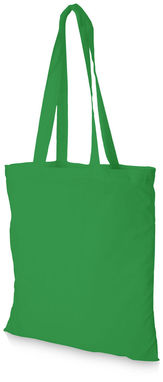 Бавовняна сумка Madras, колір світло-зелений - 12018112- Фото №1